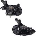 PAROD 698425 698424 FWD Front Steering Knuckle Assembly & Wheel Hub Bearing Fit for Toyota Sienna 2004-2010, Passenger and Drive Side