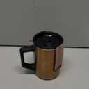 Elemental Insulated Coffee Mug - Triple-Wall Stainless Steel Summit Travel Cup for Hot and Cold Drinks - Thermal Coffee Mug with Lid and Handle for Camping, Office & Travel 16oz - Copper