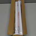 Ivilon Tension Curtain Rod - Spring Tension Rod for Windows or Shower, 24 to 36 Inch. White