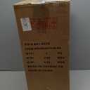 Emliviar 20 Inch Outdoor Pendant Light for Porch, Outdoor Chandelier for Porch, Die-Cast Aluminum with Seeded Glass, Black Finish, DE281H-M BK