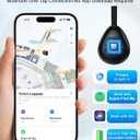 Air Tracker Tags (iOS Only) 4 Pack: Bluetooth Item Finder with Apple Find My APP, Item Locator for Keys Finder, Bags Wallets Anti-Loss, IP68 Waterproof Smart Tag (Water Drop)