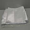 FAVE 6 Pack 120 Inch White Round Satin Tablecloth, Washable & Durable Satin Elegant Table Cover for Wedding Table Cloth Round Cover for Banquet, Party Formal Events(White, 120inch)