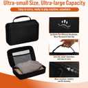 Rummy Cube Game Set 6 Plays with 6 Wooden Holders and 160 Rummy Tiles, Travel and Family Board Game