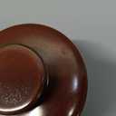 XELA Ceramic Butter Crock, French Butter Dish for Counter, Butter Keeper With Water Line for Fresh Spreadable Butter- Reddish Brown