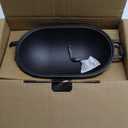 Cast Iron Loaf Pan with Lid-Bread Baking Pan for Sourdough,Pre-Seasoned Oval Dutch Oven, 9 x 5-4/5 Inch Loaf Pans for Homemade,Heavy Duty with Even Heating