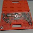 40PCS Metric Tap and Die Set, Metric Tap Set M3-M12, Threading Tool Kit, Full Accessories for Internal and External Threading
