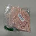 Newborn Lace Romper, 2 PCS Baby Girl Photography Props, Newborn Girl Photography Outfits with Flower Headband for Infants (Pink Long Sleeve)