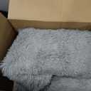 Grey Runner Rugs for Hallway 2x6 Ft, Long Bedside Rugs Bedroom Kids