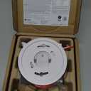 Kidde Smoke and Carbon Monoxide Detector, Hardwired with 10-Year Battery Backup, LED Status Lights, Interconnected, 85 dB Alarm, 5 inches, 30CUA10, 1 Pack