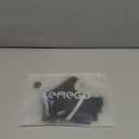 LEMEGO Bike Cycling Gloves Men Women, Anti-Slip Shock-Absorbing Mountain Bike Gloves, Breathable Bicycle Gloves with Reflective Strips, Portable Half Finger Riding Gloves (Blue, Small)