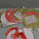 14 Pcs Chinese Paper Lantern Red Gold White Decorative Hanging Lanterns Honeycomb Balls Paper Fans Chinese Knot for Chinese New Year Spring Festival Home Restaurant Party Decor