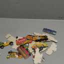 Pinkunn 36 Pcs Christmas Vehicle Wood Ornaments Set Construction, Monster, Fire, Army, Police Car Transportation Hanging Ornaments Gifts for Tree Decor(Cars,Multicolor)