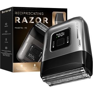 Cordless Foil Shaver for Men: High-Speed 6000RPM