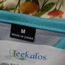 Leekalos Reusable Washable Dog Diapers Female (3 Pack) - Highly Absorbent Doggie Diapers - Size Adjustable Puppy Diapers for Dog Period Panties (Medium, Flora)