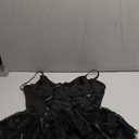 Women Sexy Lingerie Set Naughty Lace Up Corset Bodysuit Underwire Lingerie Babydoll With Garter Belt and Bow Tie, Large