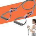 Resistance Bands with Handles, Provides 8-32 LBS (4-16 KG) of Adjustable Exercise Bands for Physical Therapy, Working Out, Rubber Stretch Bands for Exercise, Workout Bands Resistance for Women Men