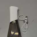 Ontel Miracle Smile Water Flosser for Teeth&Gum Health, Unique H-Shaped Flossing Head&4 Water Jets, Cordless Water Flosser Features 360 Cleaning&3 Pressure Modes, USB Rechargeable Dental Floss, White