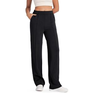 G4Free Smoofit Modal Soft Women Wide Leg Sweatpants Yoga Pants Casual Lounge Trousers, Large