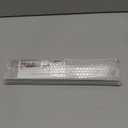 Stainless Steel Stove & Counter Top Gap Covers Adjustable Length 13.8"-27.6” Oven Side Filler Kit Between, Heat Resistant Slide-in Range Trim Guard for Seamless Kitchen Accessories (Silver)