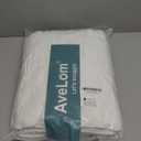 AveLom Seersucker Stripe Duvet Cover Full (80 x 90 Inches), 3 Pieces (1 Duvet Cover + 2 Pillow Cases) White Zipper Closure Corner Ties Soft Washed Microfiber Duvet Cover for Men, Women