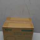 12.5 Inch Compostable Oval Plates [125-Value Pack] - Sustainable and Heavy-Duty Compostable Paper Plates, Natural Sugarcane Bagasse Biodegradable Plate, Natural Brown