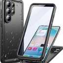 Cozycase Top Waterproof Case for Samsung Galaxy S26 Ultra - Built-in Screen & Camera Protector Heavy Duty Rugged Full Body 360 Military Grade Hard Cover S 26 Ultra Water Shock Dust Proof Black Case