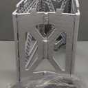 Shower Stool for Shaving Legs, 1 Pack Foot Rest Folding Stool Step to Shave Legs Shaving for Inside Shower Foldable Small Waterproof Plastic Corner Gray White