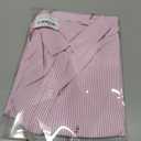 siliteelon Striped Button Down Shirts for Women Dress Shirts Long Sleeve Collared Casual Office Work Blouses Tops (Large, Pink)