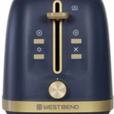 Westbend 2 Slice Toaster Slate Blue