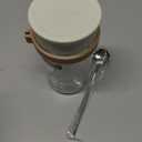 Overnight Oats Containers with Lids and Spoons – 17oz Glass Jars for Yogurt, Chia Pudding & Meal Prep – Leakproof Airtight Mason Jar Set – Portable Breakfast Food Storage with Cleaning Brush