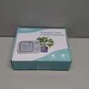 Automatic Plant Waterer Indoor Self Watering System for 15 Potted Plants, Auto Drip Irrigation Kit Programmable Water Timer with Smart Humidity Detection (White)