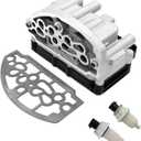 A604 41TE Transmission Shift Control Solenoid Block Pack with Gasket Includes Input & Output Speed Sensor Replaces 5140429AA 698-100 5015646AC 5015646AB 4504570AB 4800878 4800879
