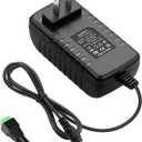 ALITOVE 24V 1A 24W DC Power Supply Adapter 100~240V AC to DC 24 Volt 1 Amp Converter 24 vdc 1000mA 800mA 600mA 400mA 200mA with 5.5mm x 2.5mm 2.1mm Plug for LED Strip Light CCTV Camera Fan
