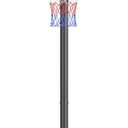 Basketball Hoop Outdoor 10ft Adjustable, Portable Basketball Hoop Goal System for Kids Youth and Adults in Backyard/Driveway/Indoor, 44 Inch Shatterproof Backboard and Larger Base