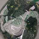 Christmas Stretch Green Sofa Slipcover - Elastic Seat Cover for 3 Cushion Couch Sofa, Universal Chair Furniture Protector with Reindeer Tree Themed Pattern for Christmas Home Decor (3 Seat, Green)