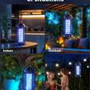 YISSVIC Bug Zapper Outdoor Indoor Waterproof Electric Mosquito Lamp Fly Zapper Killer Effective 4200V Plug in for Home Patio Office Courtyard