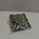 Fluffy Car Armrest Cover with Side Pockets  Plush Fuzzy Fur Center Console Armrest Cushion Pad, Universal Winter Car Interior Protector, Soft Arm Rest Cover with Storage for Women & Men (Leopard)