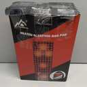 Heated Sleeping Bag pad, Operated by 5V/2A USB Power Supply (Battery NOT Included). Black & Red Flannel.