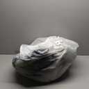 Floralux Large Shag Area Rugs 6x9 for Bedroom, Tie-Dyed Dark Grey, Plush Rugs for Living Room, Ultra Soft Fluffy Carpet, Non-Slip Indoor Floor Carpets for Kids Room, Playroom