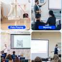 2 x USB Type C Wireless Presentation Clicker with Volume Remote Control, Presenter Remote & PowerPoint Slide Advancer for Mac, Computer, Laptop, Keynote, Google Slide