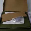 25 Blue Summit Supplies Legal Size Hanging File Folders, 4" Expansion, Standard Green, 12pt Paper, Plastic Tabs Included, Expandable Hanging File Folders, 25 Pack