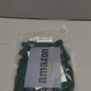 FOTIOMRG 120pcs 5 inch Dark Green Balloons, Small Dark Green Latex Party Balloons Helium Quality for Birthday Graduation Baby Shower Jungle Christmas Party Decorations (with Green Ribbon)