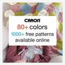 Caron 29401010549 One Pound Solids Yarn, 16oz, Gauge 4 Medium, 100% Acrylic - Sunflower- For Crochet, Knitting & Crafting ( 1 Piece )