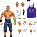 Mattel WWE Ultimate Edition John Cena 6-inch Action Figure & Accessories Set, 10+ Pieces Include Swappable Heads & Hands