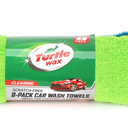 Turtle Wax 8pk Microfiber Towel Roll: Automotive Cleaning Towels for Cars, Trucks, Motorcycles, Boats - Green, Blue, Yellow