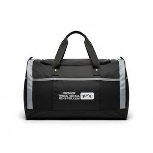 2 Duffle bag/travel bag, black, medium