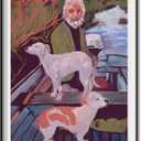 My Party Shirt Old Man And Dogs Tommy's Mother Painting Poster 18 x 24