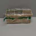 Ayiaren Wicker Flatware Silverware Caddy Cutlery Holder Kitchen Silverware Organizer Storage for Countertop Small Utensil Holders Party Table Spoon Knives Fork Holder Flatware Utensils Caddy Basket (9.5"Lx4"Hx3.3"W, Natural)