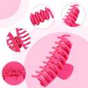 2 x Hair Claws 16 Pcs Hair Clips for Women Thin Thick Curly Hair Large and Small Matte Banana Clips Strong Hold Nonslip