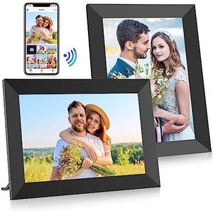 FANGOR 10.1 Inch WiFi Digital Picture Frame 1280x800 HD IPS Touch Screen, Electronic Smart Photo Frame with 32GB Storage, Auto-Rotate, Instantly Share Photos/Videos via Uhale App from Anywhere 2 Pack